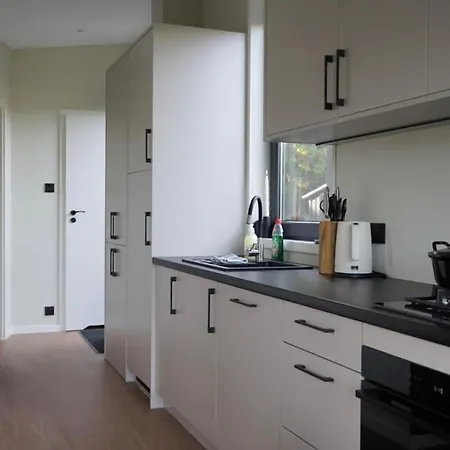 Dağ evi Tiny Forest House Met Vrij Uitzicht Putten